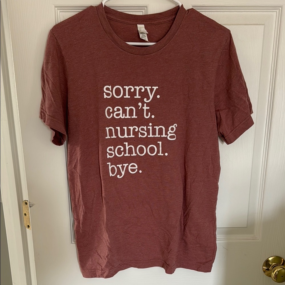 Muave women’s nursing school tee